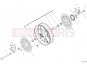 DUCATI 2023 Panigale V2 Bayliss FRONT WHEEL