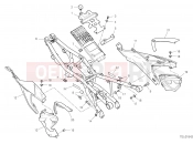 DUCATI 2023 Panigale V2 Bayliss REAR FRAME COMP.