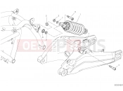 DUCATI 2023 Scrambler 1100 Tribute Pro REAR SHOCK ABSORBER