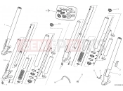 DUCATI 2023 Scrambler 1100 Dark Pro FRONT FORK