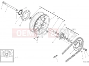 DUCATI 2023 Scrambler 1100 Dark Pro REAR WHEEL