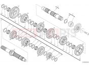 DUCATI 2023 Streetfighter V2 GEAR BOX