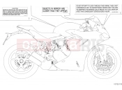 DUCATI 2023 Supersport 950 POSITIONING PLATES