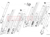 DUCATI 2023 XDiavel S FRONT FORK