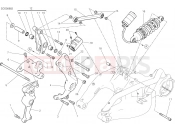 DUCATI 2023 XDiavel Dark REAR SHOCK ABSORBER