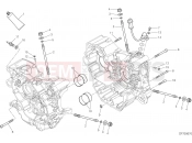 DUCATI 2015 Monster 821 Stripe HALF-CRANKCASES PAIR [MOD:M821 STR]