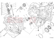 DUCATI 2015 Monster 1200 HALF-CRANKCASES PAIR [MOD:M 1200]