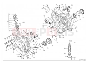 DUCATI 2015 Multistrada 1200 HALF-CRANKCASES PAIR [MOD:MS1200;XST:AUS,EUR,FRA,JAP]