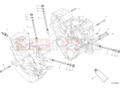 DUCATI 2015 Multistrada 1200 S D Air HALF-CRANKCASES PAIR [MOD:MS1200SA]