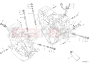 DUCATI 2016 Monster 1200 R HALF-CRANKCASES PAIR [MOD:M 1200R]