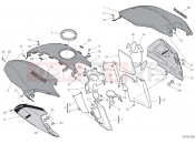 DUCATI 2019 Diavel FAIRING [MOD:DVL1260]