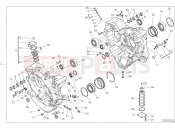 DUCATI 2019 XDiavel HALF-CRANKCASES PAIR [MOD:XDIAVEL]