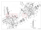 DUCATI 2019 Multistrada 1260 S D Air HALF-CRANKCASES PAIR [MOD:MS1260SA]