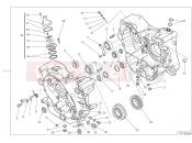 DUCATI 2021 Scrambler Desert Sled Fasthouse HALF-CRANKCASES PAIR [MOD:SCR800FH]
