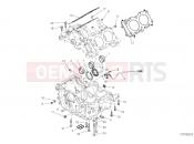 DUCATI 2021 Panigale Superleggera V4 HALF-CRANKCASES PAIR [MOD:PANV4SL]
