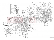 DUCATI 2022 Hypermotard 950 RVE HALF-CRANKCASES PAIR