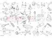 DUCATI 2023 Multistrada V2 S Travel WORKSHOP SERVICE TOOLS