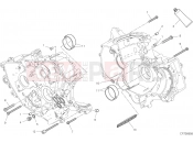 DUCATI 2023 Panigale V2 Bayliss HALF-CRANKCASES PAIR