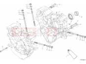 DUCATI 2023 XDiavel S HALF-CRANKCASES PAIR