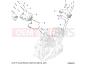 ENGINE | ENGINE, VALVE COVERS - N21LCARR ALL OPTIONS (200685C) - Indian CHALLENGER LIMITED (R07) (N21LCARR) 2021