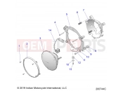 INDIAN 2021 CHIEFTAIN STANDARD 111 (R01) (N21TCBAA) ELECTRICAL | ELECTRICAL, HEADLIGHT - N21TCBAA ALL OPTIONS (200744C)