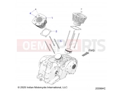 INDIAN 2021 CHIEFTAIN STANDARD 111 (R01) (N21TCBAA) ENGINE | ENGINE, CYLINDER - N21TCBAA ALL OPTIONS (200964C)