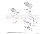 DRIVE TRAIN » DRIVE TRAIN, SHIFT FORKS and DRUM - ALL OPTIONS (200959C) - Indian ROADMASTER (R02) (N21TRABB) 2021