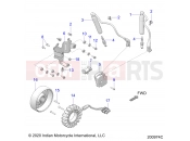 INDIAN SPRINGFIELD 116 (R02) (N21THABB) ELECTRICAL | ELECTRICAL, IGNITION SYSTEM - N21THABB ALL OPTIONS (200974C)