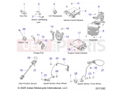 INDIAN 2022 SPRINGFIELD 111 (R01) (N22THAAA) ELECTRICAL » ELECTRICAL, COMPONENTS 1 - ALL OPTIONS (201128C)