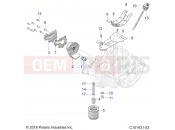 POLARIS SPORTSMAN 850 48 (R02) - A21SXA85A1/A7/CA1/CA7 ENGINE | ENGINE, OIL SYSTEM - A21SXA85A1/A7/CA1/CA7 (C101431-23)