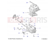 Polaris 2021 ATV SPORTSMAN 850 48 TRAIL PACKAGE (R01) (A21SXZ85AN) ENGINE | ENGINE, AIR INTAKE - A21SXZ85AN (C102328-2)