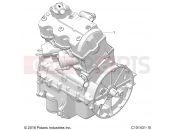 Polaris 2021 ATV SPORTSMAN 850 48 TRAIL PACKAGE (R01) (A21SXZ85AN) ENGINE | ENGINE, LONG BLOCK - A21SXZ85AN (C101431-10)