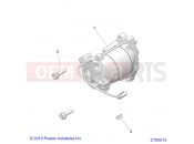 Polaris 2021 BRUTUS PRO XD 2000D (R02) (D21BBPD4B4) ENGINE | ENGINE, STARTER - D21BBPD4B4 (C700513)