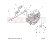Polaris 2021 RANGER GENERAL XP4 1000 DELUXE RC TRAIL PKG (R02) - G21GMZ99AM/BM ENGINE | ENGINE, MOUNTING - G21GMZ99AM/BM (C701070-6)