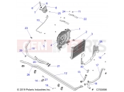 Polaris 2021 RANGER RANGER 1000 FULL SIZE EPS EU TRACTOR ZUG (R04) - R21TAE99FA/SFA/SCA/SCK ENGINE | ENGINE, COOLING SYSTEM - R21TAS99CK (C700597