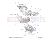 Polaris 2021 SNOWMOBILE 850 MATRYX INDY VR1 129/INTL (R01) - S21TKV8RS/8RE ENGINE | ENGINE, AIR INTAKE SYSTEM - S21TKV8RS/8RE ALL OPTIONS (C601625)