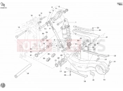 DUCATI 2002 Superbike 998 R REAR SHOCK ABSORBER » SWING ARM