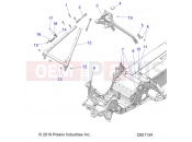 Polaris 2022 SNOWMOBILE 550 INDY 121 ES (R02) (S22CBA5TSL) CHASSIS | CHASSIS, CHASSIS ASM. and OVER STRUCTURE - S22CBA5TSL (C601134)