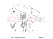 Polaris 2022 SNOWMOBILE 550 INDY 121 ES (R02) (S22CBA5TSL) ELECTRICAL | ELECTRICAL, BATTERY BOX  ASM. - S22CBA5TSL (C601812)