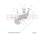 Polaris 2022 SNOWMOBILE 850 MATRYX INDY VR1 129 ALL OPTIONS (R01) (S22TKV8RS) ENGINE | ENGINE, OIL BOTTLE ASM. - S22TKV8RS ALL OPTIONS (C601623)