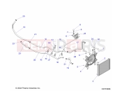 POLARIS GENERAL XP 1000 ULTIMATE (R01) - G23GXK99A/99B ENGINE | ENGINE, COOLING SYSTEM - G23GXK99A/99B (C0703999)