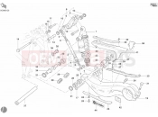 DUCATI 2002 Superbike 998 S Bostrom REAR SHOCK ABSORBER » SWING ARM