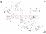 DUCATI 2002 Superbike 998 S Bostrom EXHAUST SYSTEM » EXHAUST SYSTEM