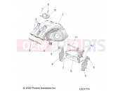 Polaris 2023 SNOWMOBILE PROSTAR S4 NORDIC PRO 146 INTL (R02) (S23TLT9FEL) ENGINE | ENGINE, INTAKE MANIFOLD - S23TLT9FEL (C601774)