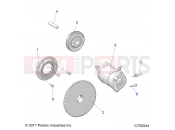 Polaris 2020 RANGER RANGER CREW XP1000 EPS INTL (R01) (R20RSE99NP) ENGINE | ENGINE, STARTER - R20RSE99NP (C700044)