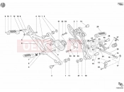 DUCATI 2002 Monster S4 Fogarty FOOTREST » FRAME