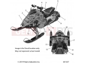 Polaris 2020 SNOWMOBILE 800 RUSH PRO-S SC SELECT (R01) (S20DCH8PS) BODY | BODY, DECAL, WHITE SIDE PANEL OPTION - S20DCH8PS (601437)
