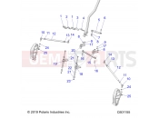 Polaris 2020 SNOWMOBILE 800 RUSH PRO-S SC SELECT (R01) (S20DCH8PS) STEERING | STEERING, LOWER - S20DCH8PS ALL OPTIONS (C601155)