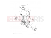 Polaris 2020 SNOWMOBILE 800 SWITCHBACK ASSAULT 144 SC SELECT (R02) (S20EEC8PS) ENGINE | ENGINE, PISTON and CRANKSHAFT - S20EEC8PS ALL OPTIONS (600909)