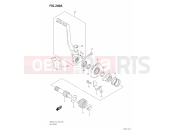 SUZUKI RM 85 M1 (2021) 240A - KICK STARTER